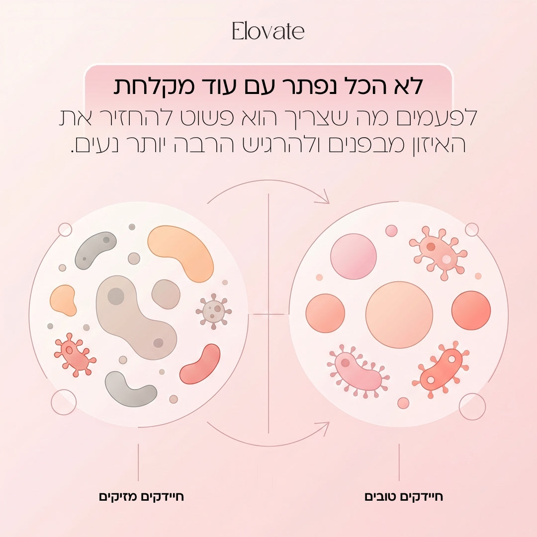 Elovate תוסף תזונה איזון אינטימי